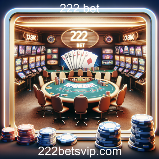 A Ascensão do Poker Online no 222 Bet